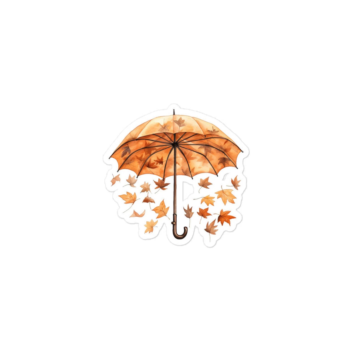 Umbrella fall planner stickers sheet UMFASH