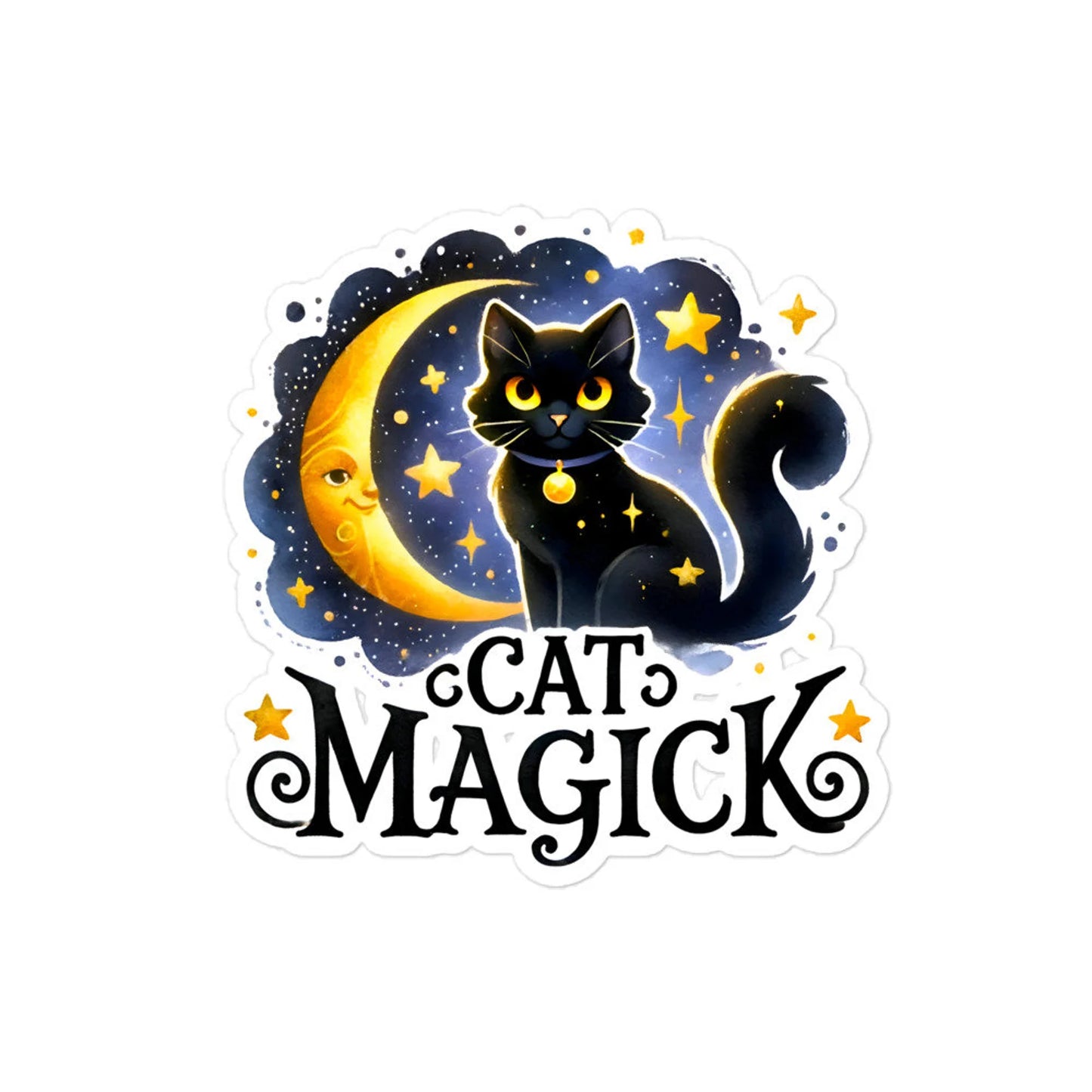 Magic cat planner stickers sheet MACASH