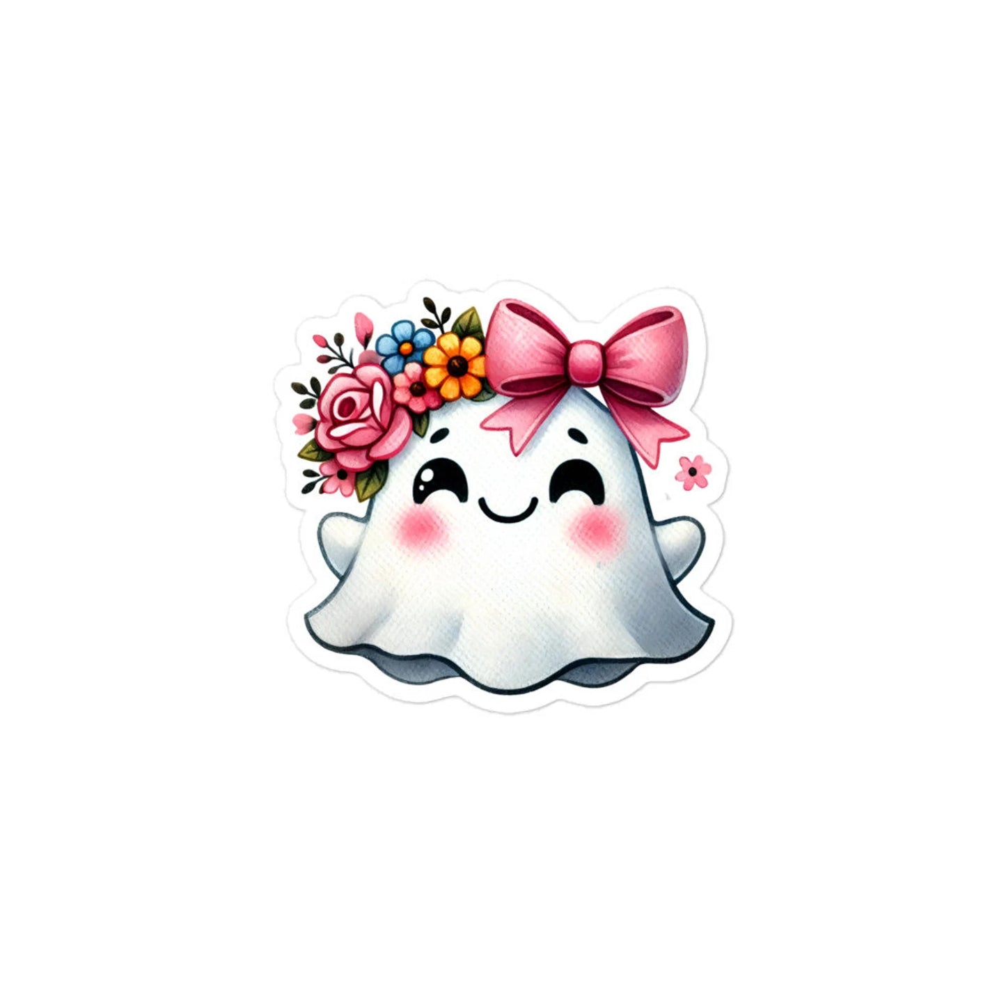 Cute ghost planner stickers sheet CUGTSH