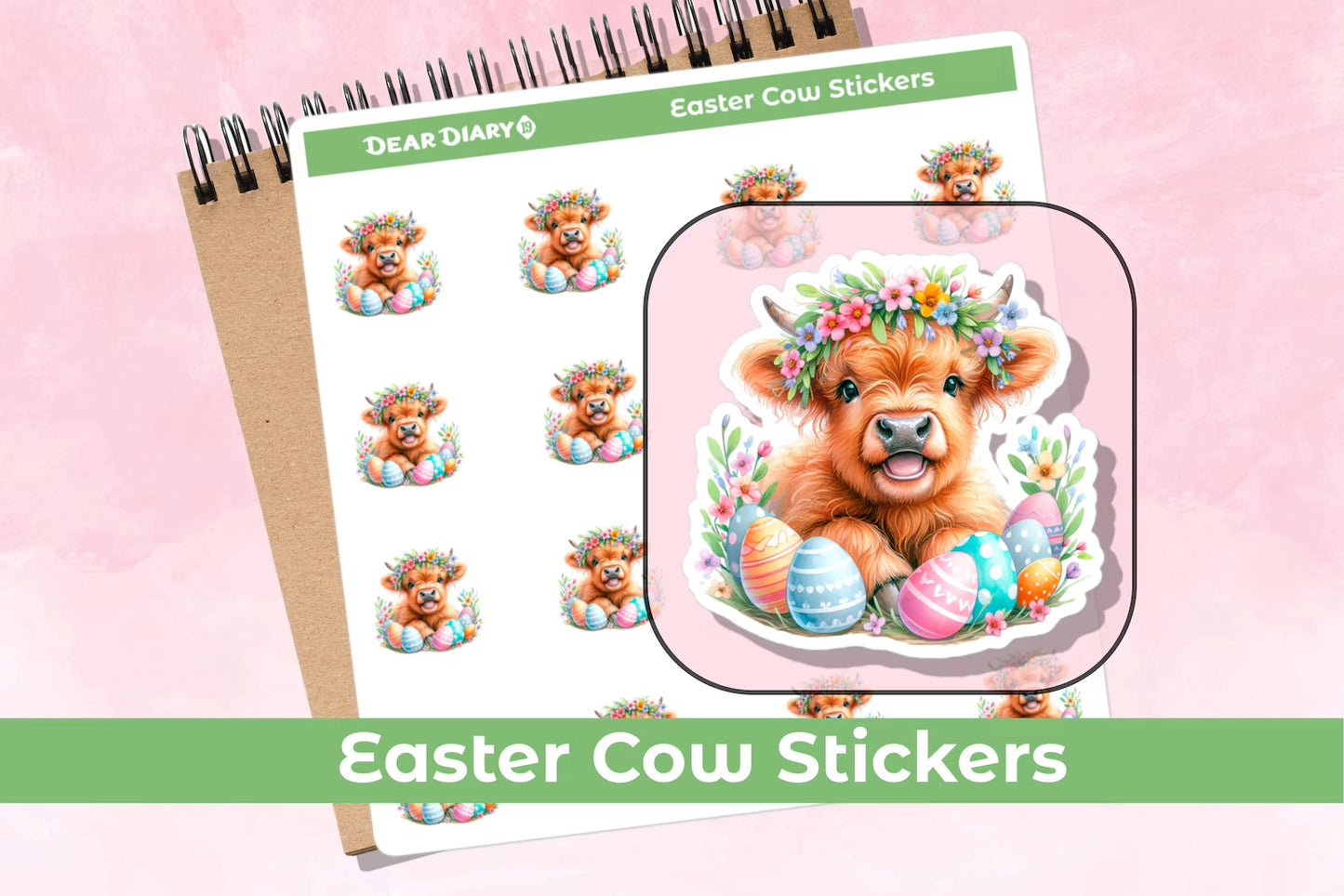 Easter stickers ERPS12