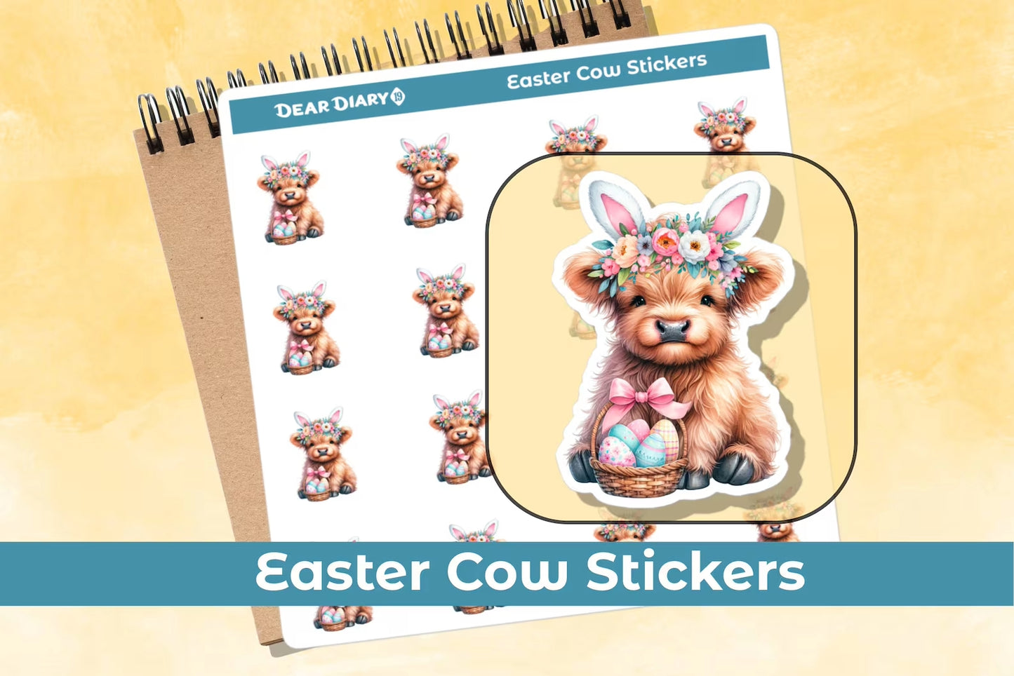 Easter stickers ERPS13