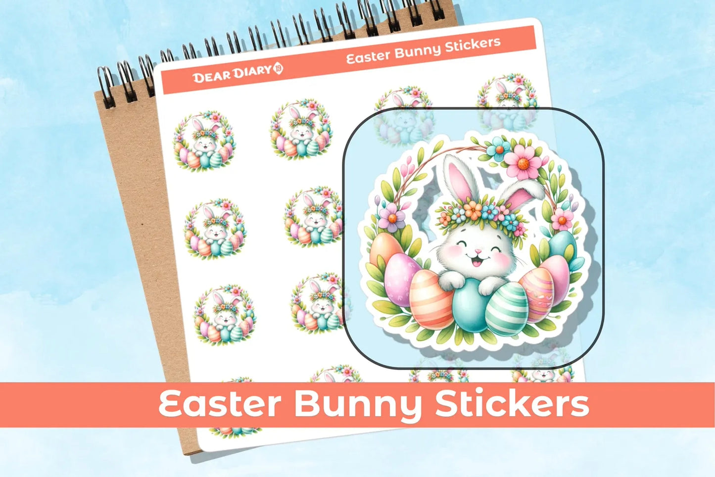 Easter stickers ERPS11