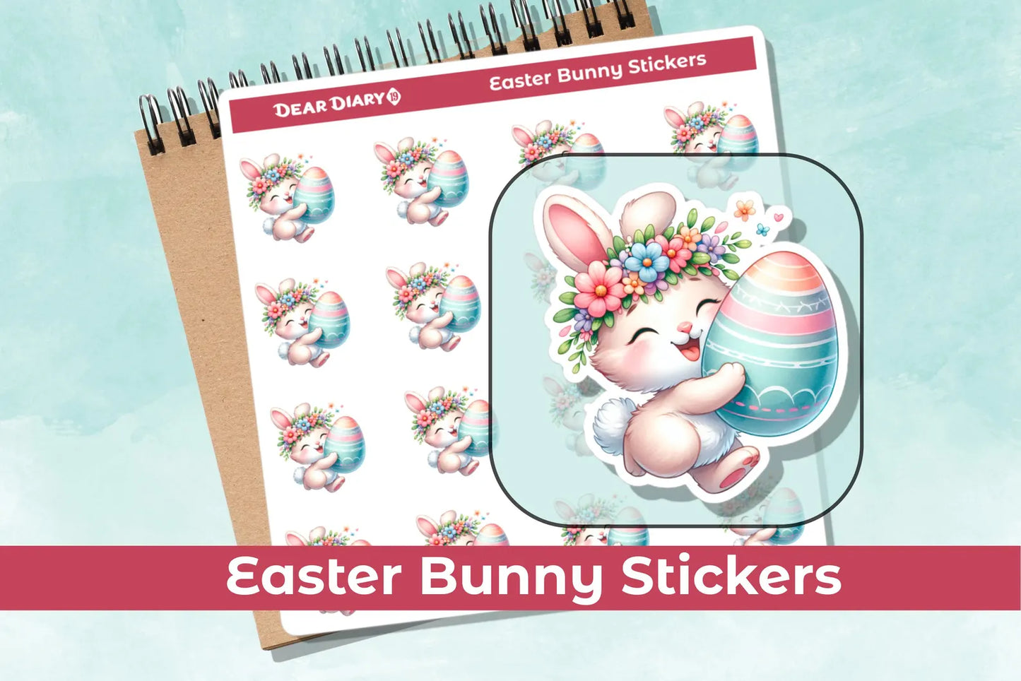 Easter stickers ERPS09