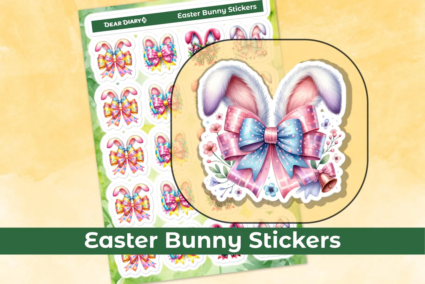 Easter stickers EBSH01