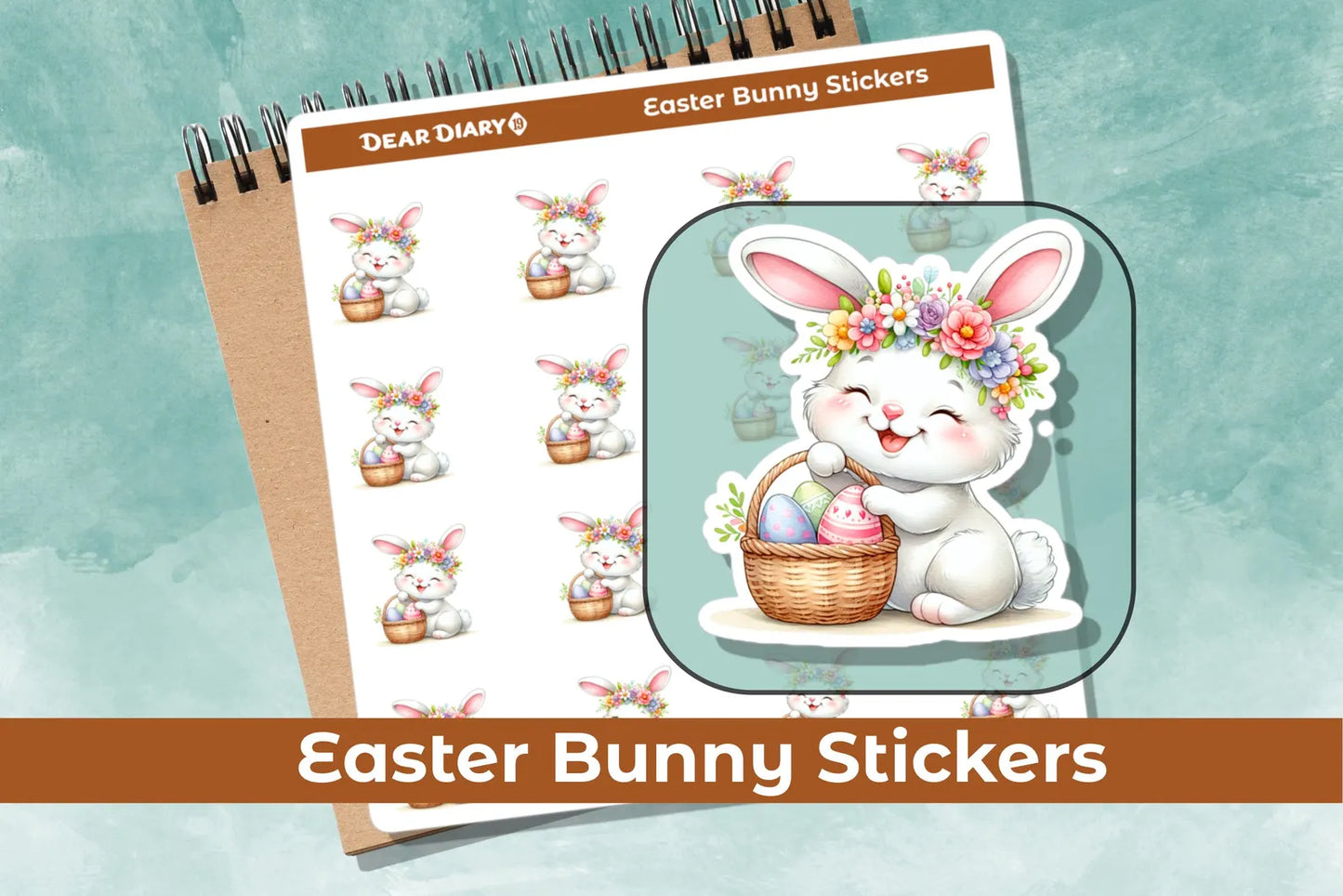Easter stickers ERPS08