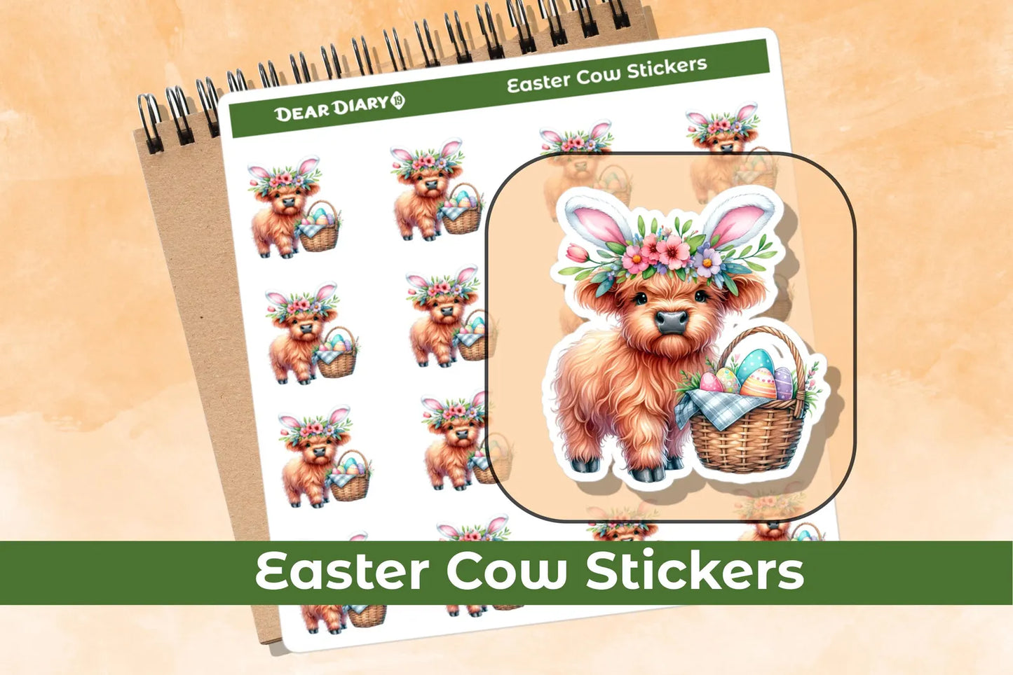 Easter stickers ERPS15