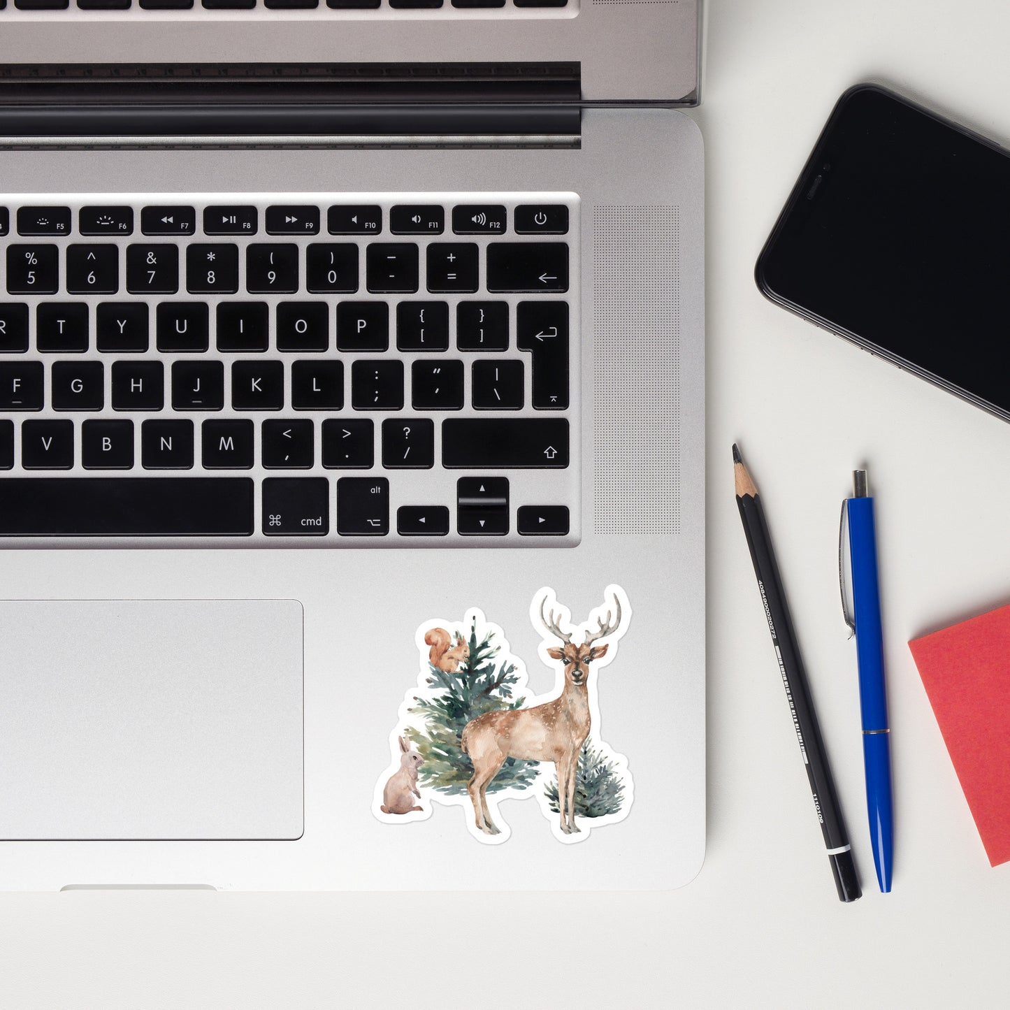 Christmas aesthetic stickers reindeer CA1P01
