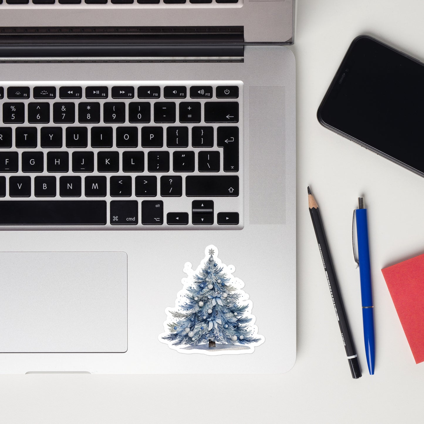 Christmas trees aesthetic stickers CT1P07