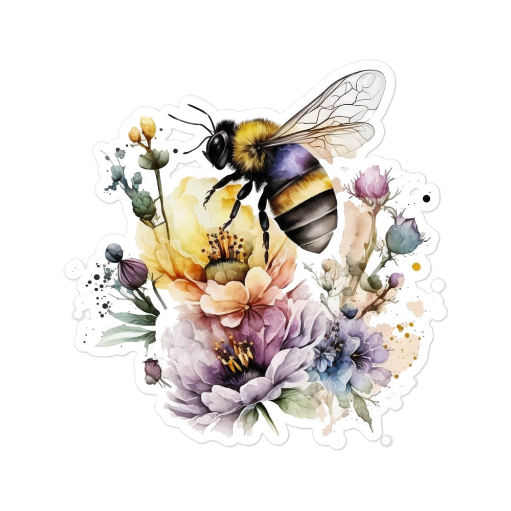16 Planner stickers Bee Floral - FBSH01