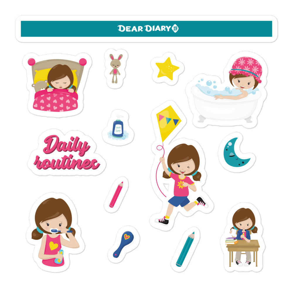 120 Daily planner stickers pack - DPPA01