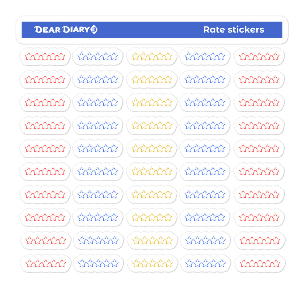 Daily planner stickers sheet - DPSH03