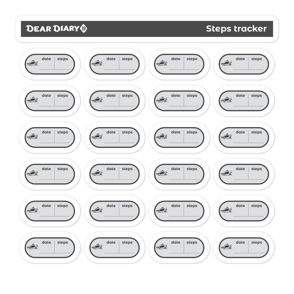 Fitness planner stickers sheet - FNSH02