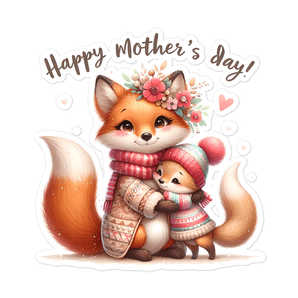 Mother mom stickers Fox - MA1P01