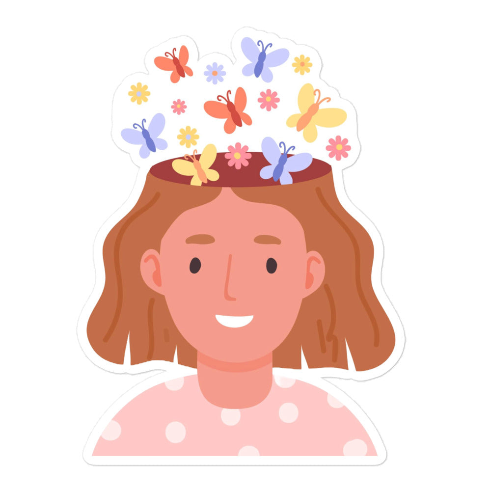 Positive Vibes Thinking Planner Stickers sheet - PTSH04