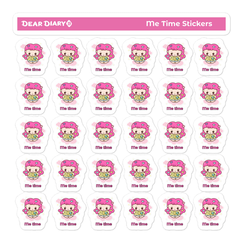 Me time planner stickers sheet - MTSH01