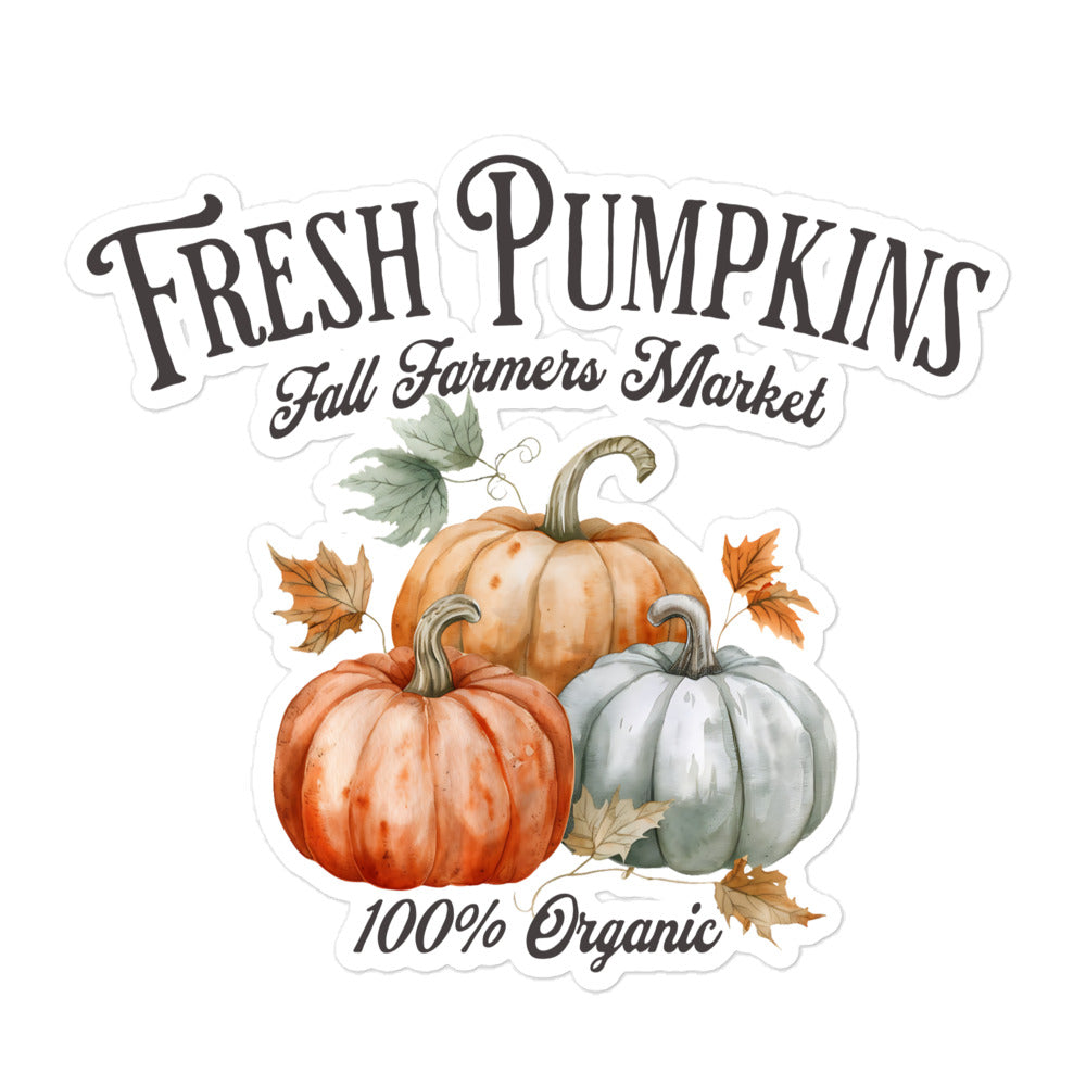 Pumpkin sticker PUPA01