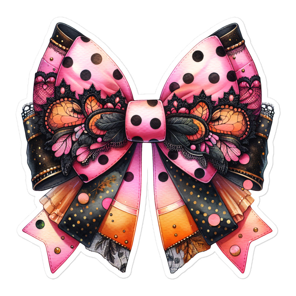 Fall sticker Cute autumn bow FLMX03