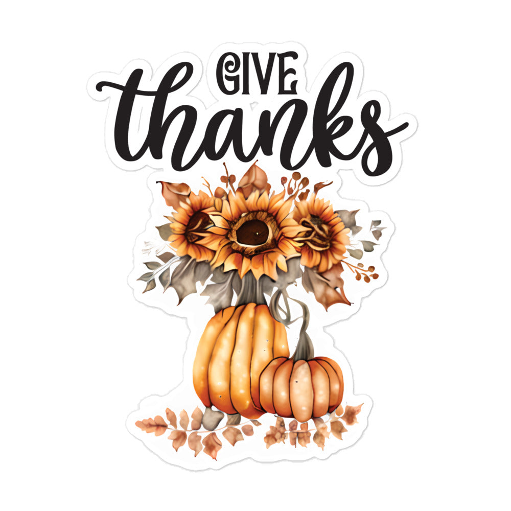Fall Thanksgiving sticker FLTW02