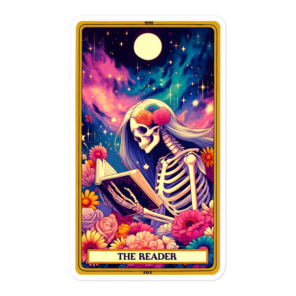 Funny tarot stickers Reader TF1P16