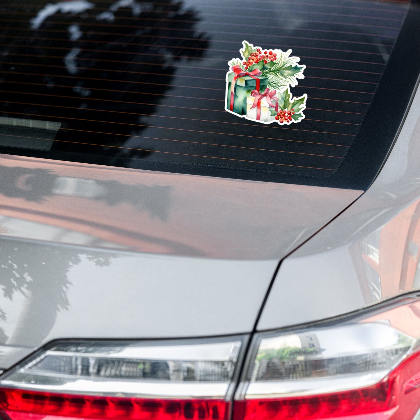 Christmas gift box stickers CP1P01