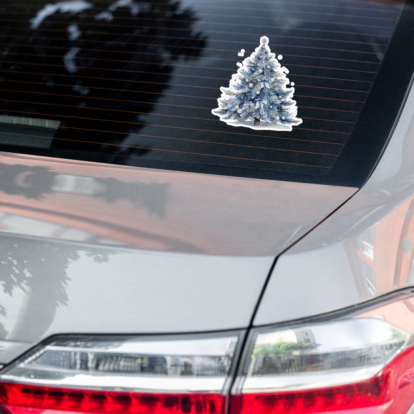 Christmas trees aesthetic stickers CT1P07