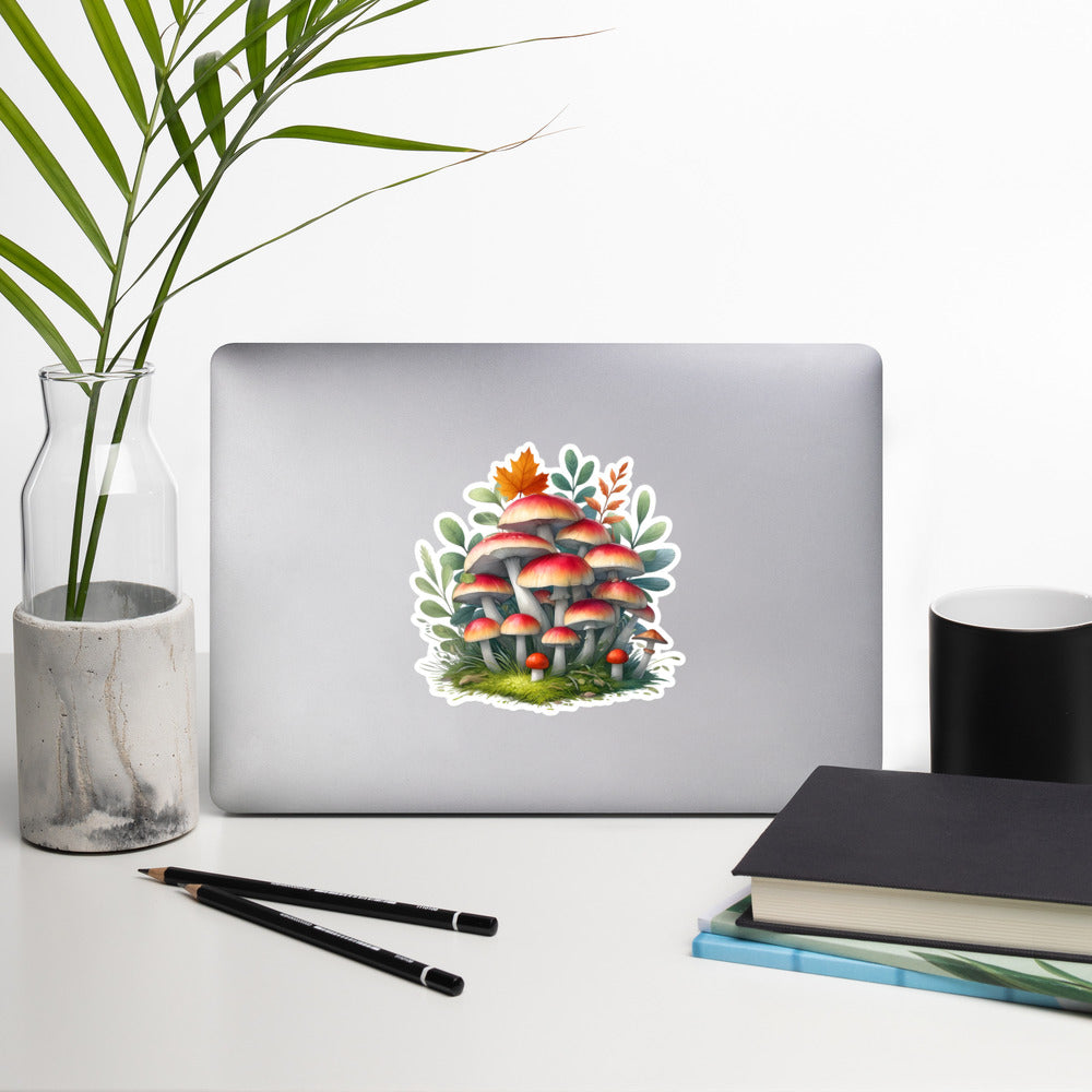 Mushroom sticker MS1P04
