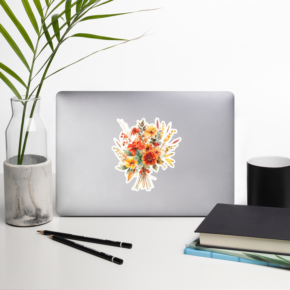 Fall wildflowers stickers FALLB01