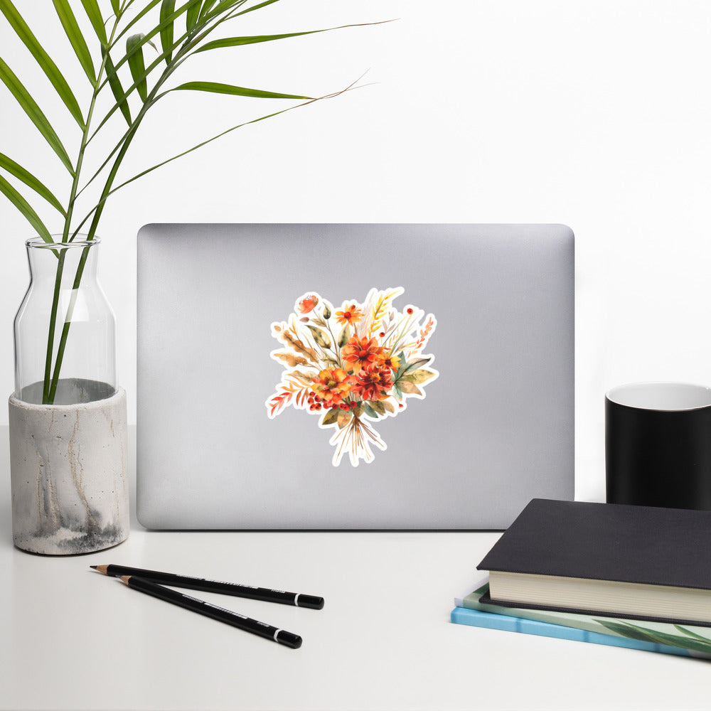Fall wildflowers stickers FALLB02