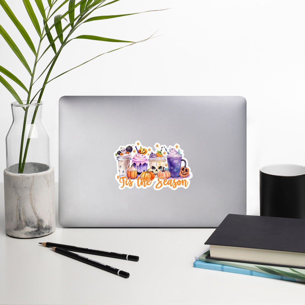Fall coffee sticker HACO04