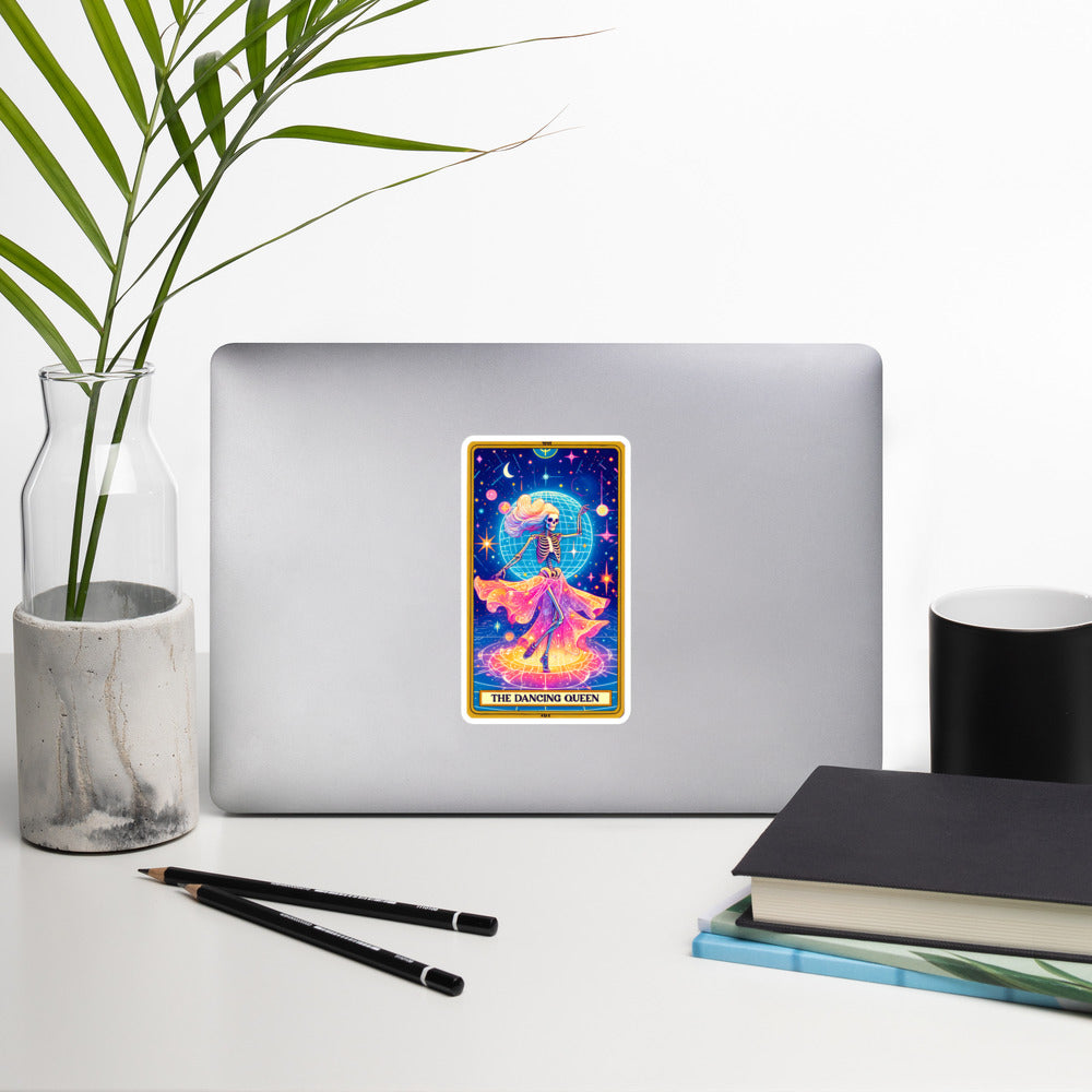 Funny tarot stickers Dancing queen TF1P05