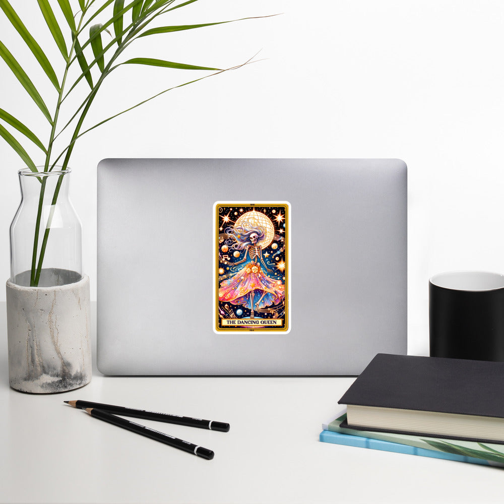 Funny tarot stickers Dancing queen TF1P06