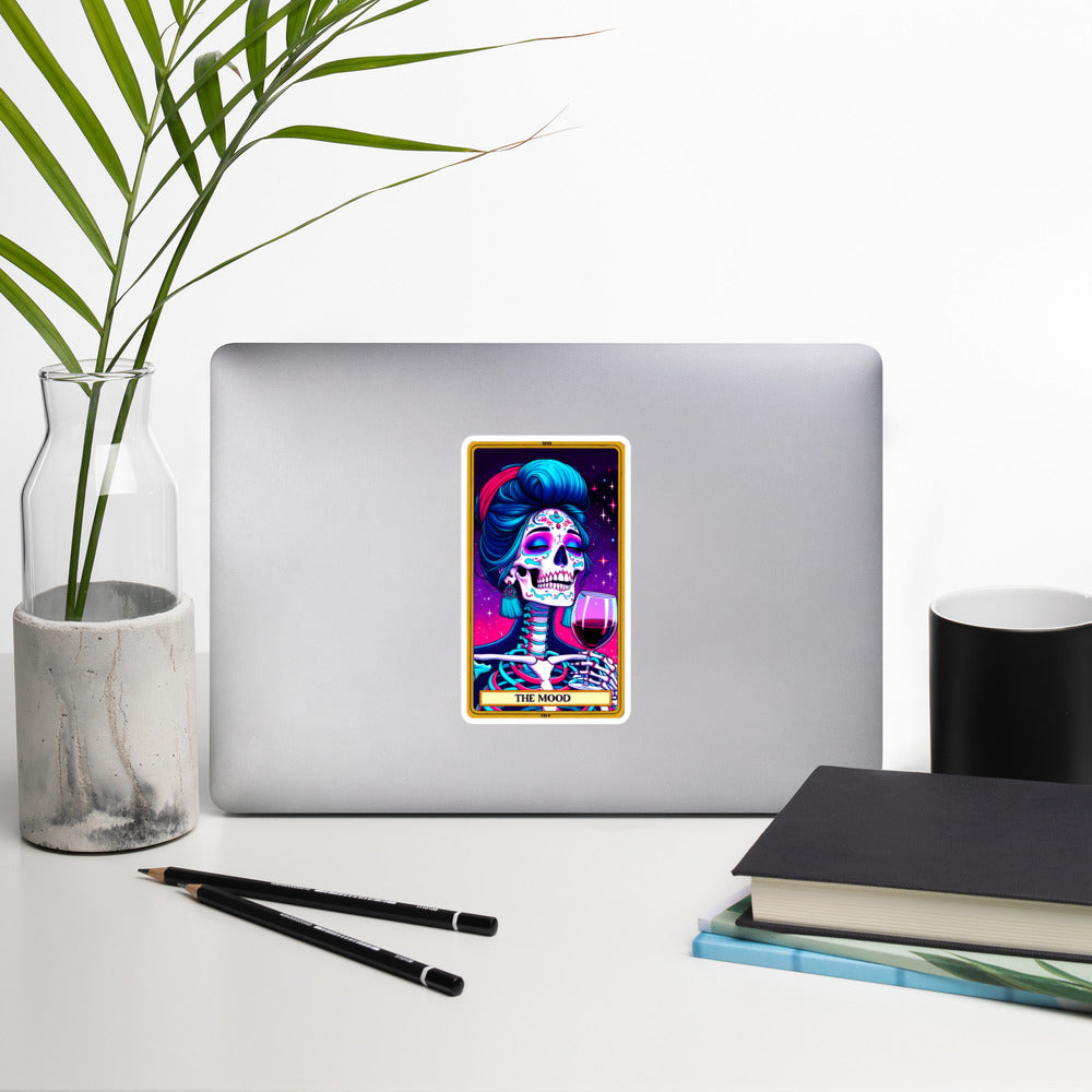 Funny tarot stickers The Mood TF1P22