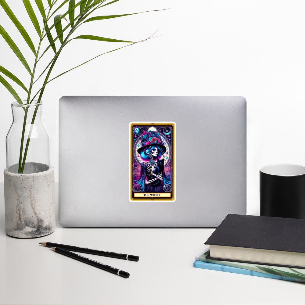 Funny tarot stickers The Witch TF1P23