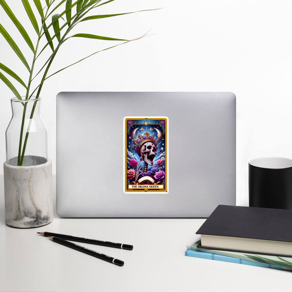 Funny tarot stickers Drama Queen TF1P25