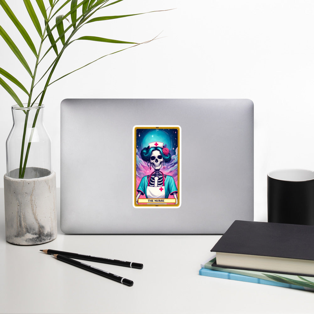 Funny tarot stickers The Nurse TF1P30