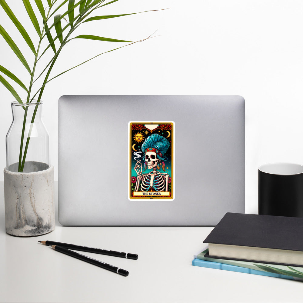 Funny tarot stickers The Stoner TF1P32