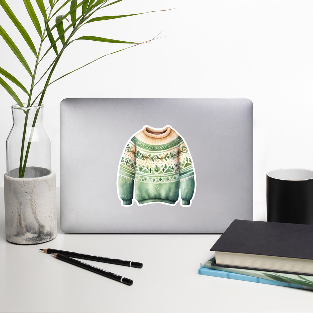 Christmas sweater stickers CS1P01