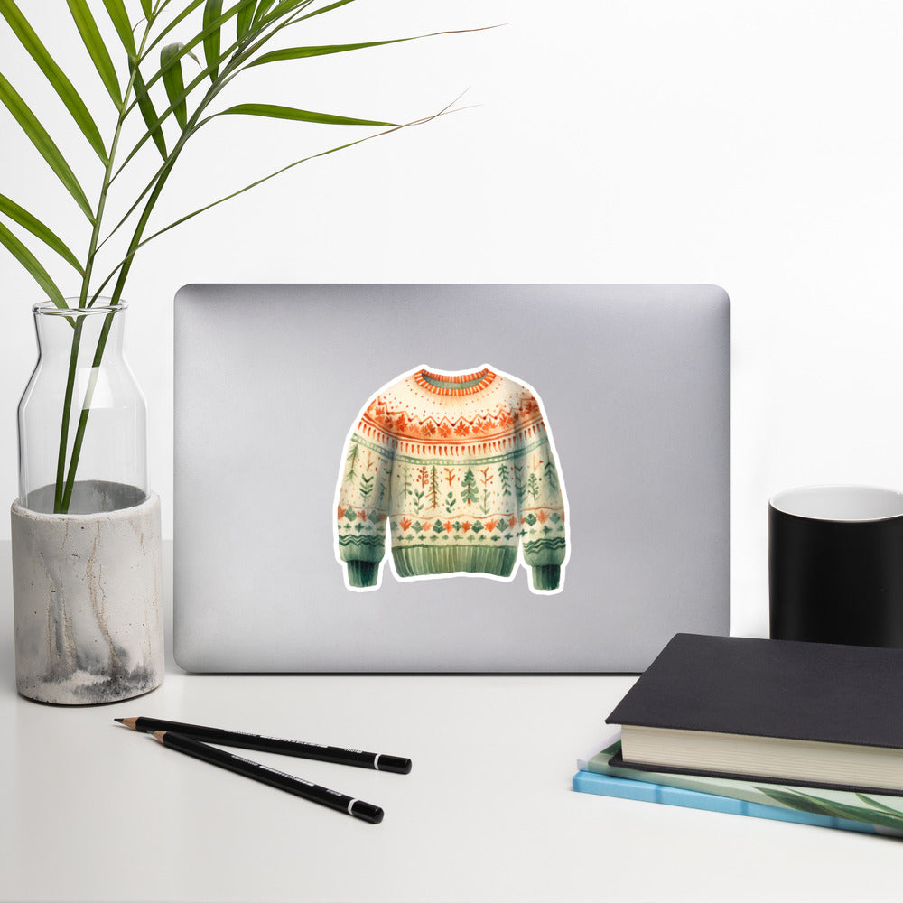 Christmas sweater stickers CS1P04