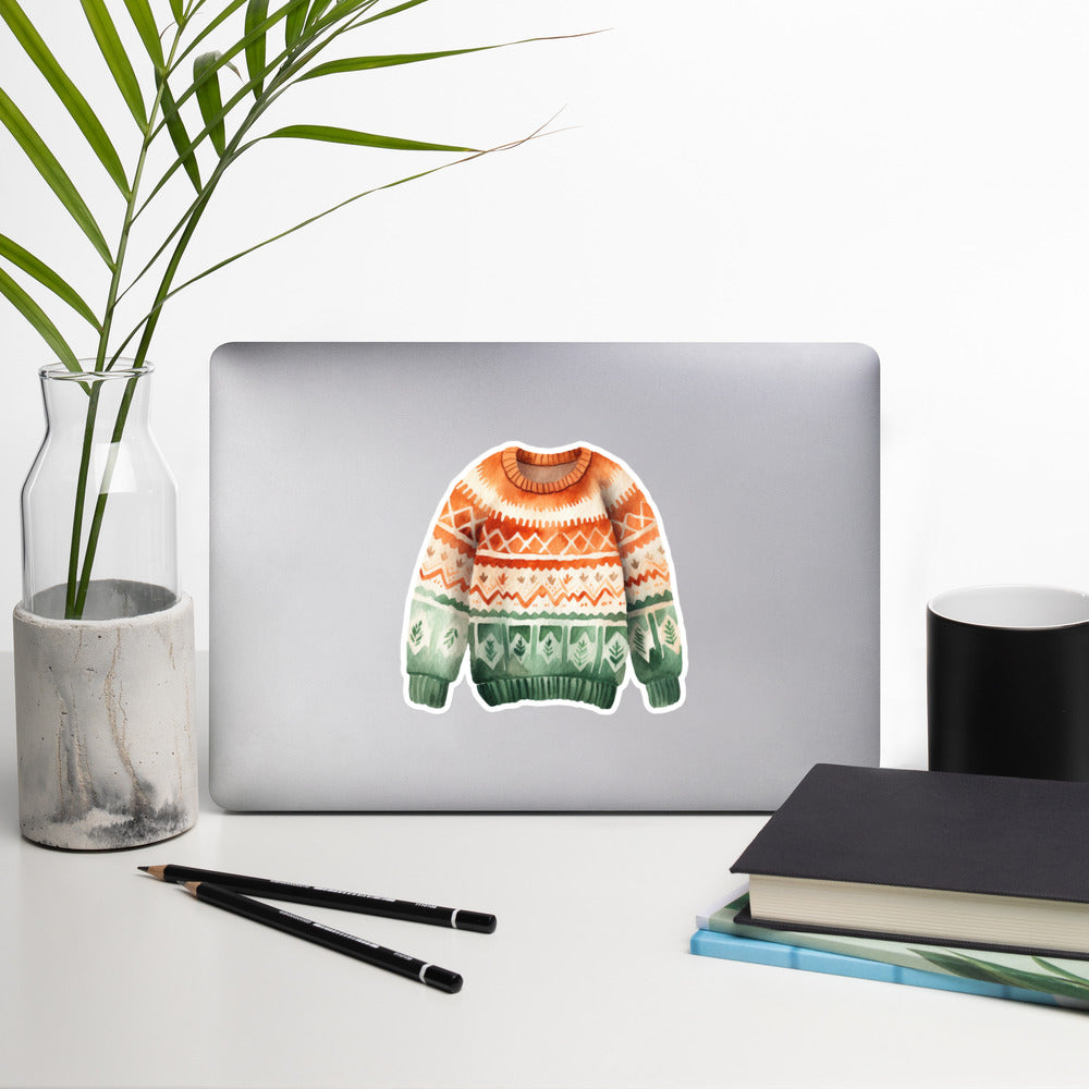 Christmas sweater stickers CS1P06