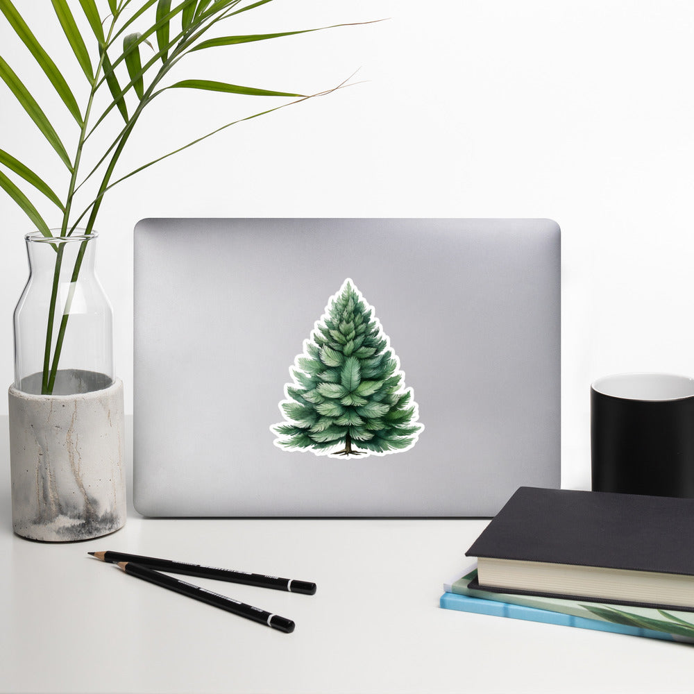 Christmas trees aesthetic stickers CT1P02