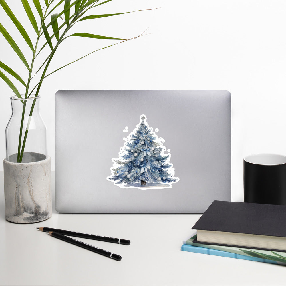 Christmas trees aesthetic stickers CT1P07