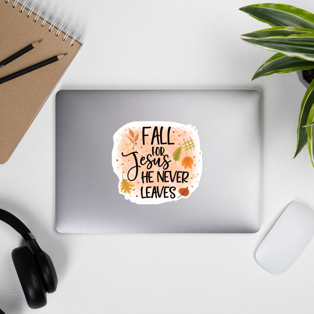 Fall Christian autumn sticker FLMX02