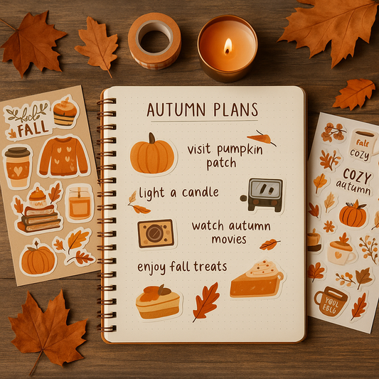 Autumn Color Palettes for Your Planner Spreads