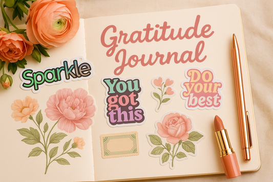 How to Start a Gratitude Journal (with Sticker Layout Ideas)