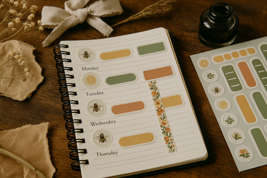 How to Organize Your Planner with Functional Stickers