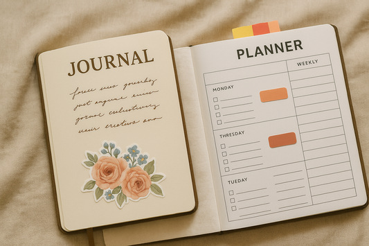 Journal vs. Planner – What’s the Difference and Which One is Right for You?