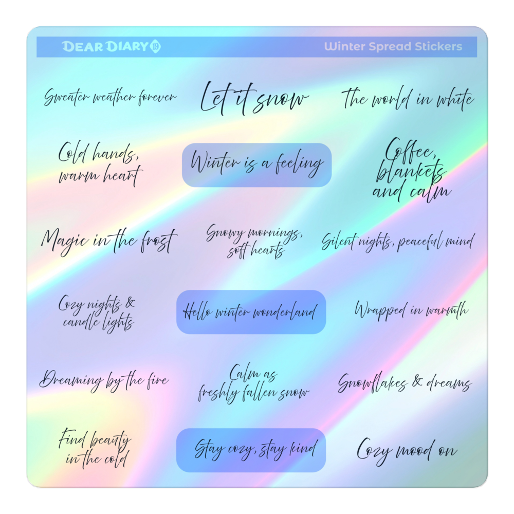 All Seasons Planner Stickers Bundle 4SYB01