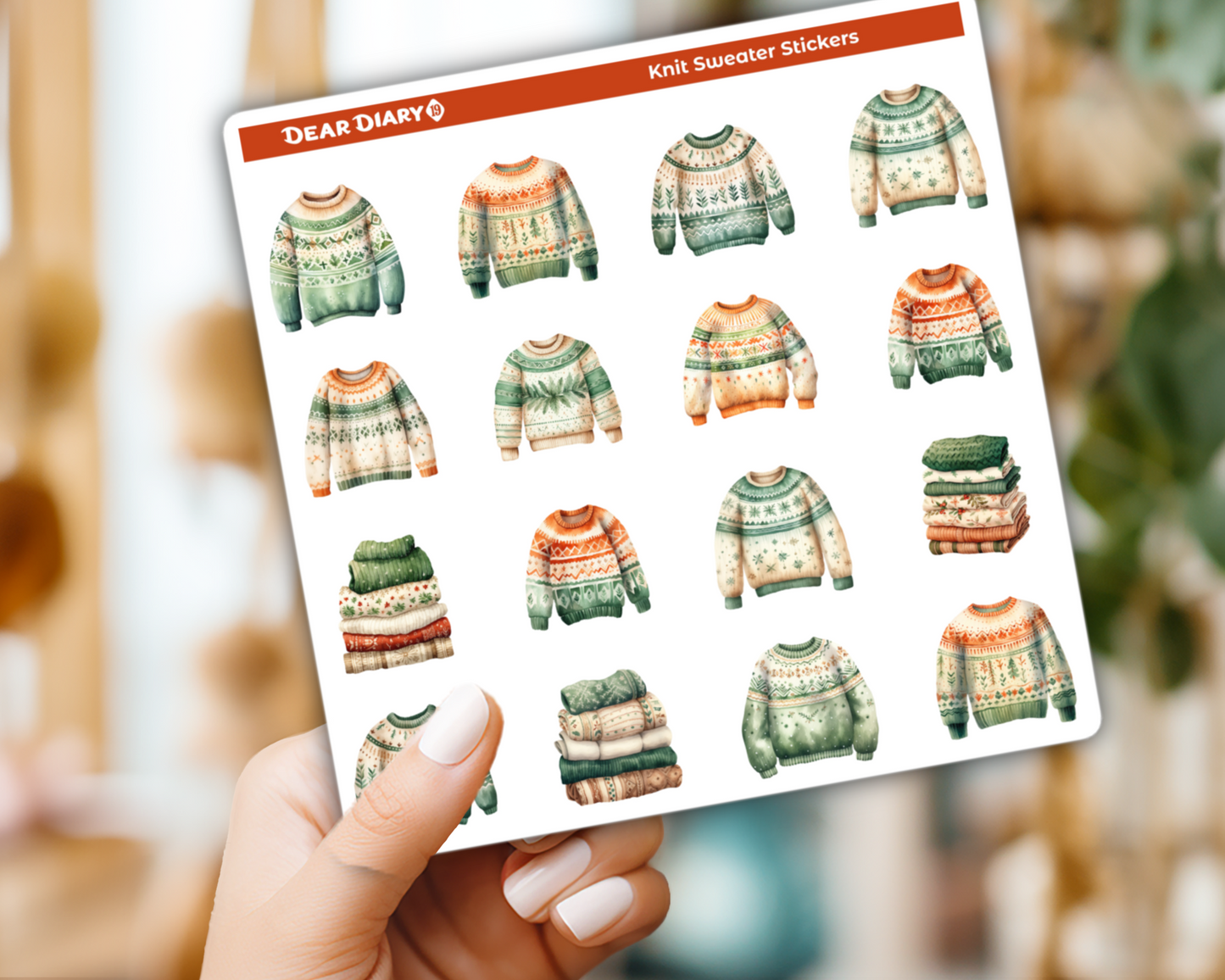Fall autumn girl spread stickers sheet bundle CSSB02