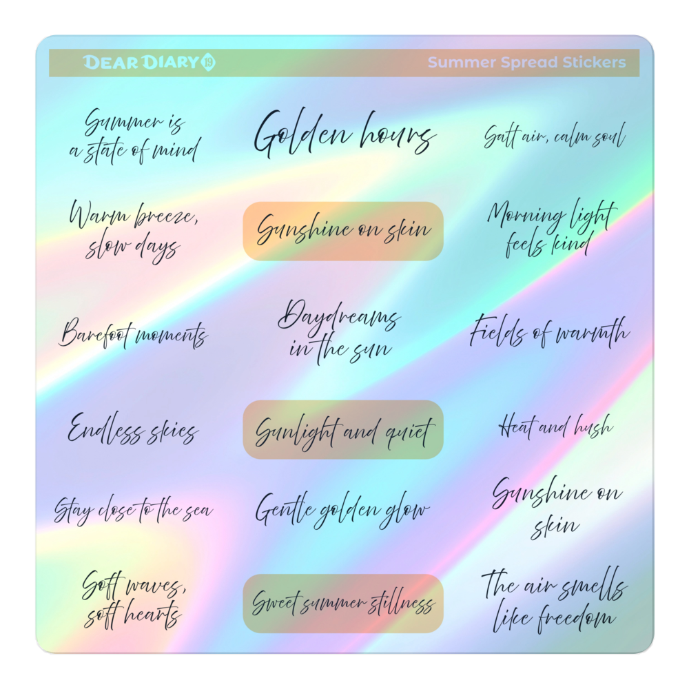 All Seasons Planner Stickers Bundle 4SYB01