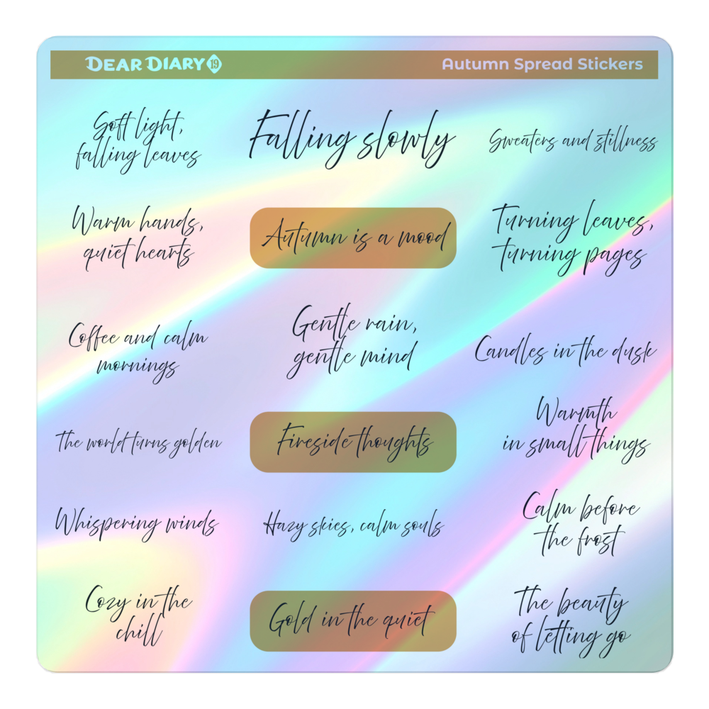 All Seasons Planner Stickers Bundle 4SYB01